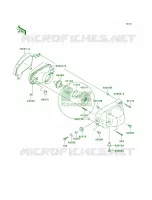 Headlights voor Kawasaki KFX700 V Force 2004