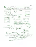 LabelsB2 voor Kawasaki KFX700 V Force 2004
