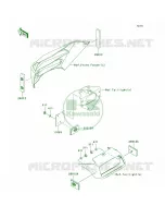 ReflectorsCN voor Kawasaki KFX700 V Force 2004