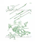 Cables voor Kawasaki Mojave 250 1994