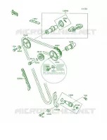 CamshaftsTensioner voor Kawasaki Mojave 250 1994