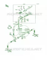 Front Master Cylinder voor Kawasaki Mojave 250 1994