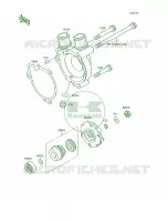 Water Pump voor Kawasaki Mojave 250 1994