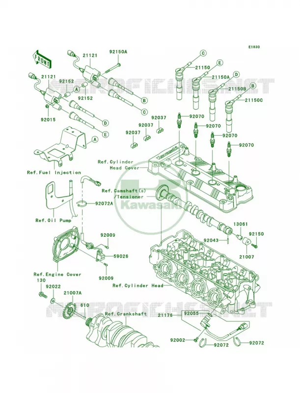 Ignition System Kawasaki JET SKI 1500 2009 ULTRA 260X  JT1500E9F