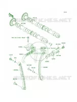 CamshaftsTensioner voor Kawasaki ULTRA 250X 2008