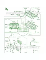 Crankcase voor Kawasaki ULTRA 250X 2008