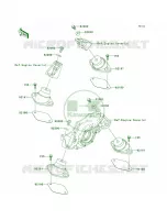 Engine Mount voor Kawasaki ULTRA 250X 2008