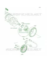 Generator voor Kawasaki ULTRA 250X 2008