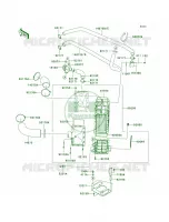 Inter Cooler voor Kawasaki ULTRA 250X 2008
