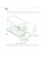 Oil Pan voor Kawasaki ULTRA 250X 2008