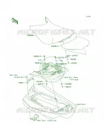 Seat voor Kawasaki ULTRA 250X 2008