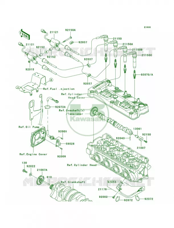 Ignition System Kawasaki JET SKI 1500 2007 ULTRA LX  JT1500C7F