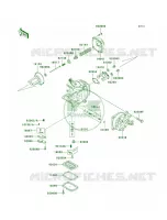 Carburetor Parts voor Kawasaki 900 STX 2006
