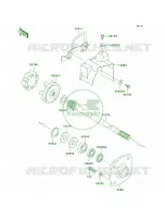 Drive Shaft voor Kawasaki 900 STX 2006