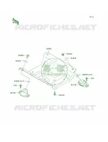 Engine Mount voor Kawasaki 900 STX 2006