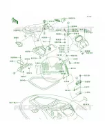Hull Front Fittings voor Kawasaki 900 STX 2006