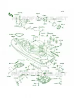Hull voor Kawasaki 900 STX 2006