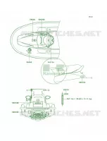 Labels voor Kawasaki 900 STX 2006