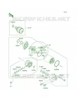 Starter Motor voor Kawasaki 900 STX 2006