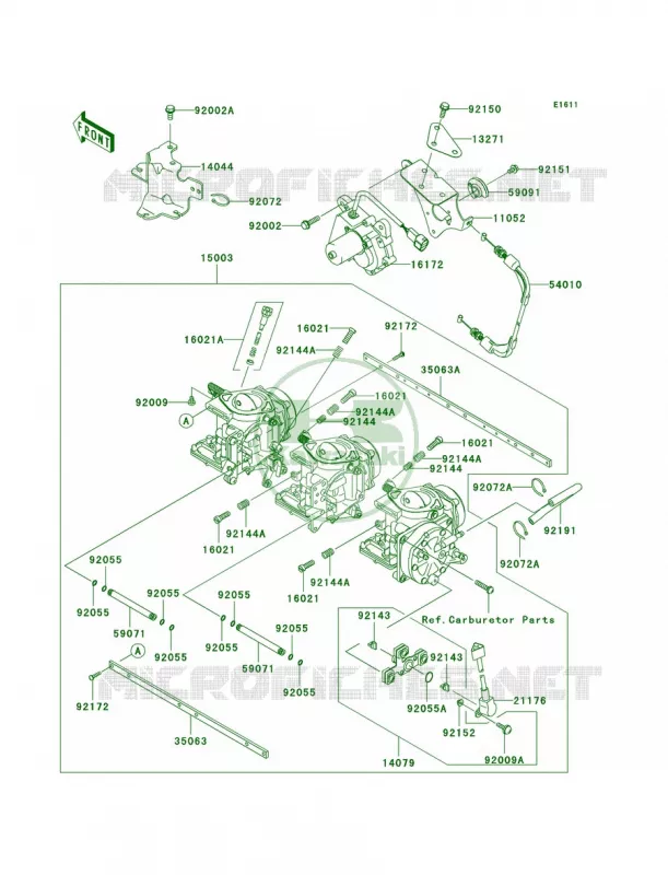 Carburetor Kawasaki JET SKI 1200 2005 1200 STX-R  JT1200-C2