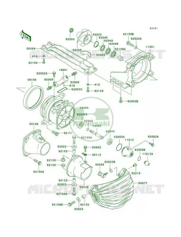 Jet Pump Kawasaki JET SKI 1200 2005 STX-12F  JT1200-D1
