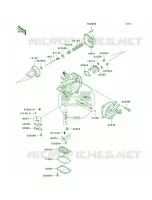 Carburetor Parts voor Kawasaki 900 STX 2003