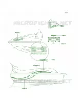 Decals voor Kawasaki 900 STX 2003