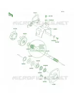 Drive Shaft voor Kawasaki 900 STX 2003