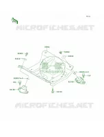 Engine Mount voor Kawasaki 900 STX 2003