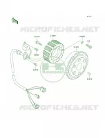 Generator voor Kawasaki 900 STX 2003
