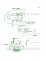 Labels voor Kawasaki 900 STX 2003