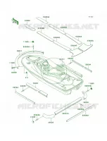 Pads voor Kawasaki 900 STX 2003