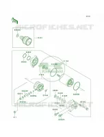Starter Motor voor Kawasaki 900 STX 2003