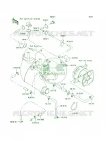Cooling voor Kawasaki 900 STS 2002