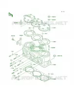 Cylinder HeadCylinder voor Kawasaki 900 STS 2002