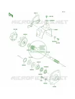 Drive Shaft voor Kawasaki 900 STS 2002