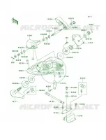 Handle Pole voor Kawasaki 900 STS 2002