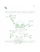 Oil Tank voor Kawasaki 900 STS 2002
