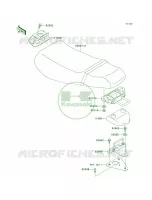 Seat voor Kawasaki 900 STS 2002