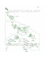 Starter Motor voor Kawasaki 900 STS 2002