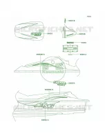 DecalsJT900 C1 voor Kawasaki 900 STX 2002