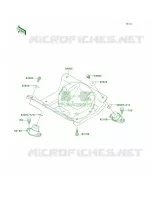Engine Mount voor Kawasaki 900 STX 2002