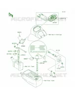 Meters voor Kawasaki 900 STX 2002