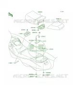 Seat voor Kawasaki 900 STX 2002