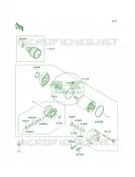 Starter Motor voor Kawasaki 900 STX 2002