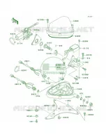 Control voor Kawasaki 1100 ZXI 2001
