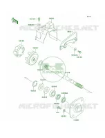 Drive Shaft voor Kawasaki 1100 ZXI 2001