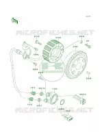 Generator voor Kawasaki 1100 ZXI 2001