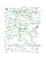 Hull Fittings voor Kawasaki 1100 ZXI 2001
