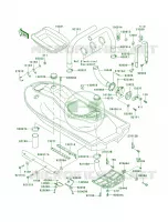Hull voor Kawasaki 1100 ZXI 2001